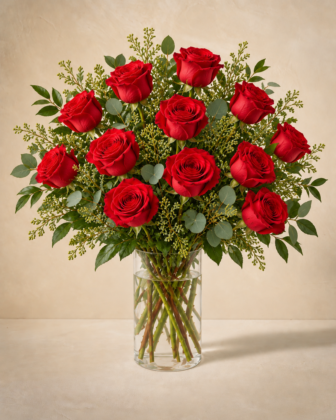 12 x Red Roses Bouquet