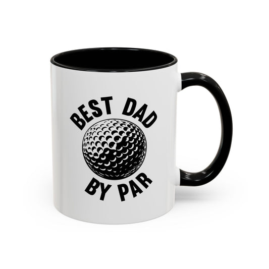 Best Dad By Par Golf Mug - Gift Runner