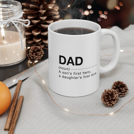 Dad - A Son's First Hero, a Daughter's First Love - Gift Runner