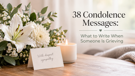 38 Condolence Messages: What to Write When Someone Is Grieving