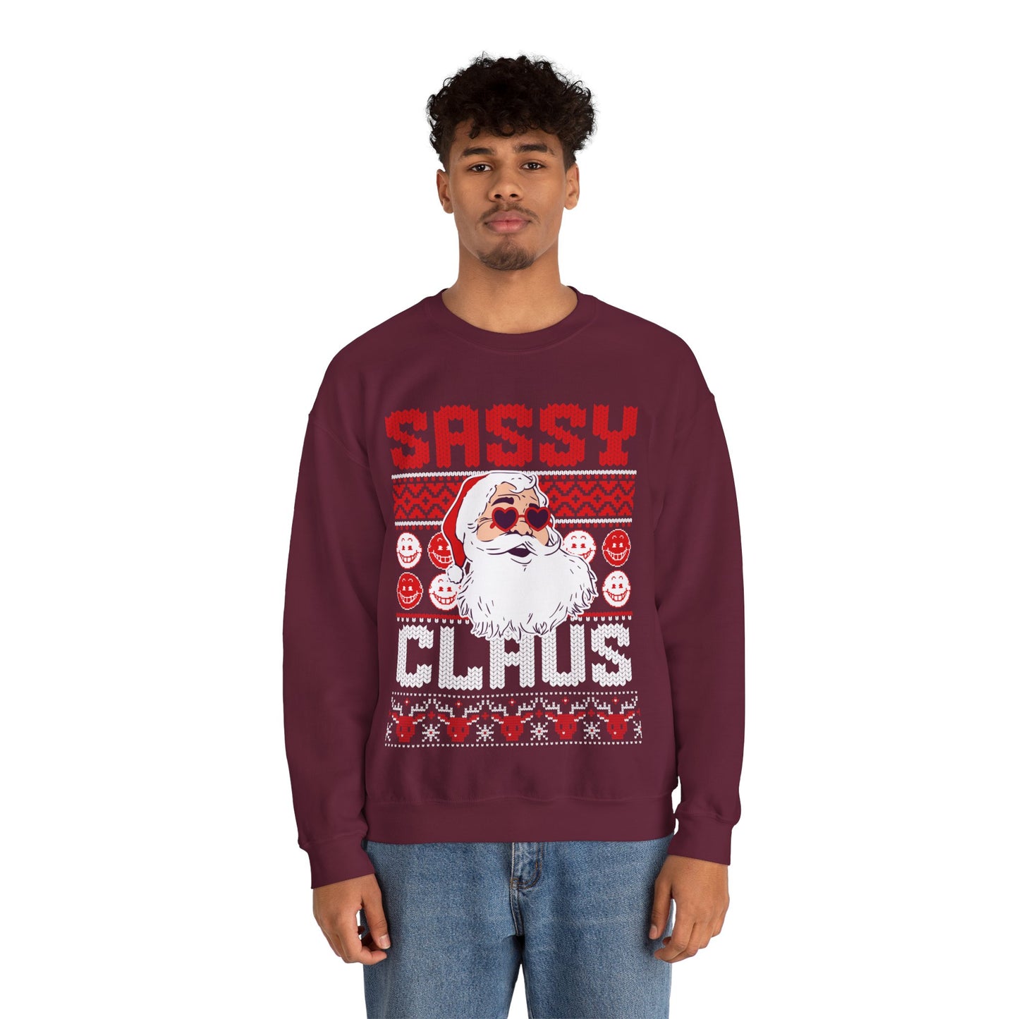 Sassy Claus Ugly Christmas Jumper