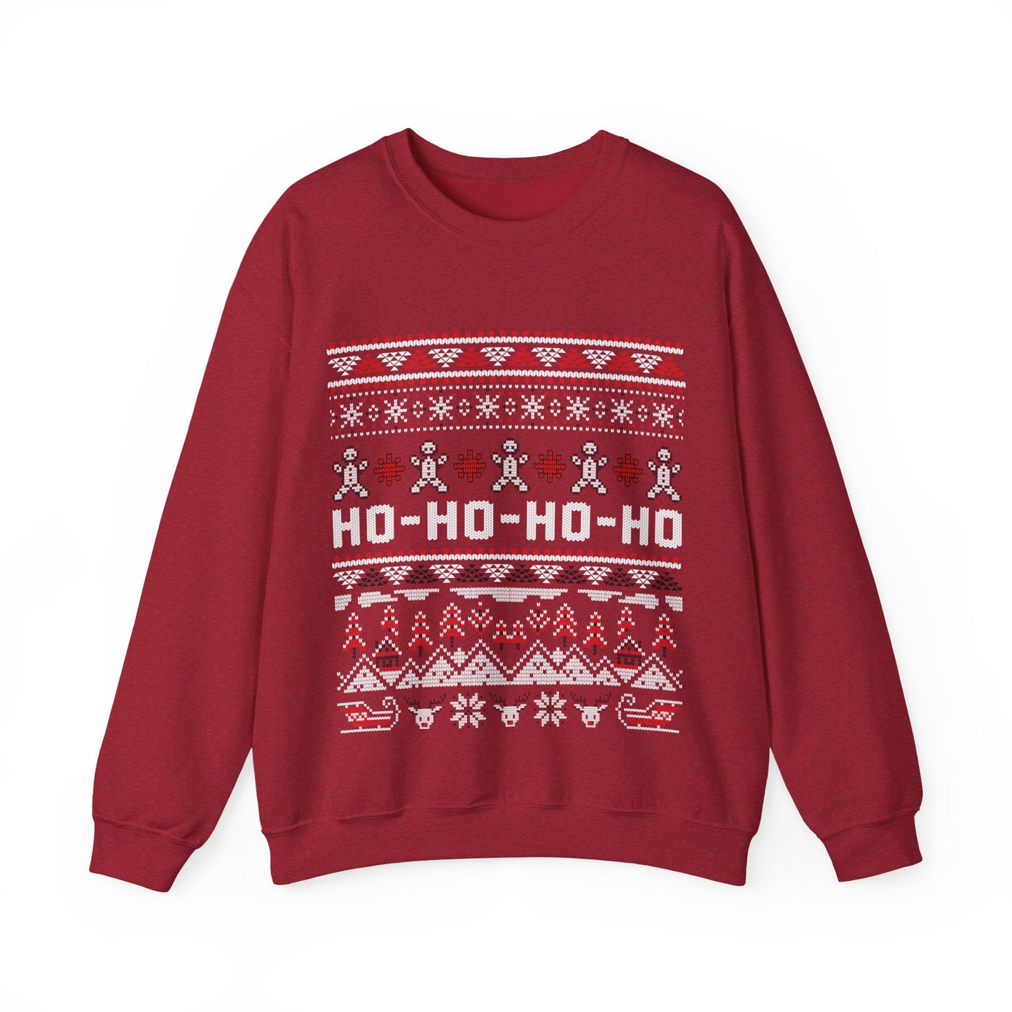 Ho-Ho-Ho Christmas Jumper — Festive Christmas Ugly Sweater