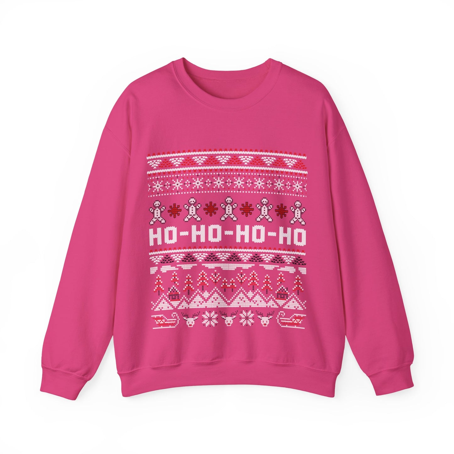 Ho-Ho-Ho Christmas Jumper — Festive Christmas Ugly Sweater