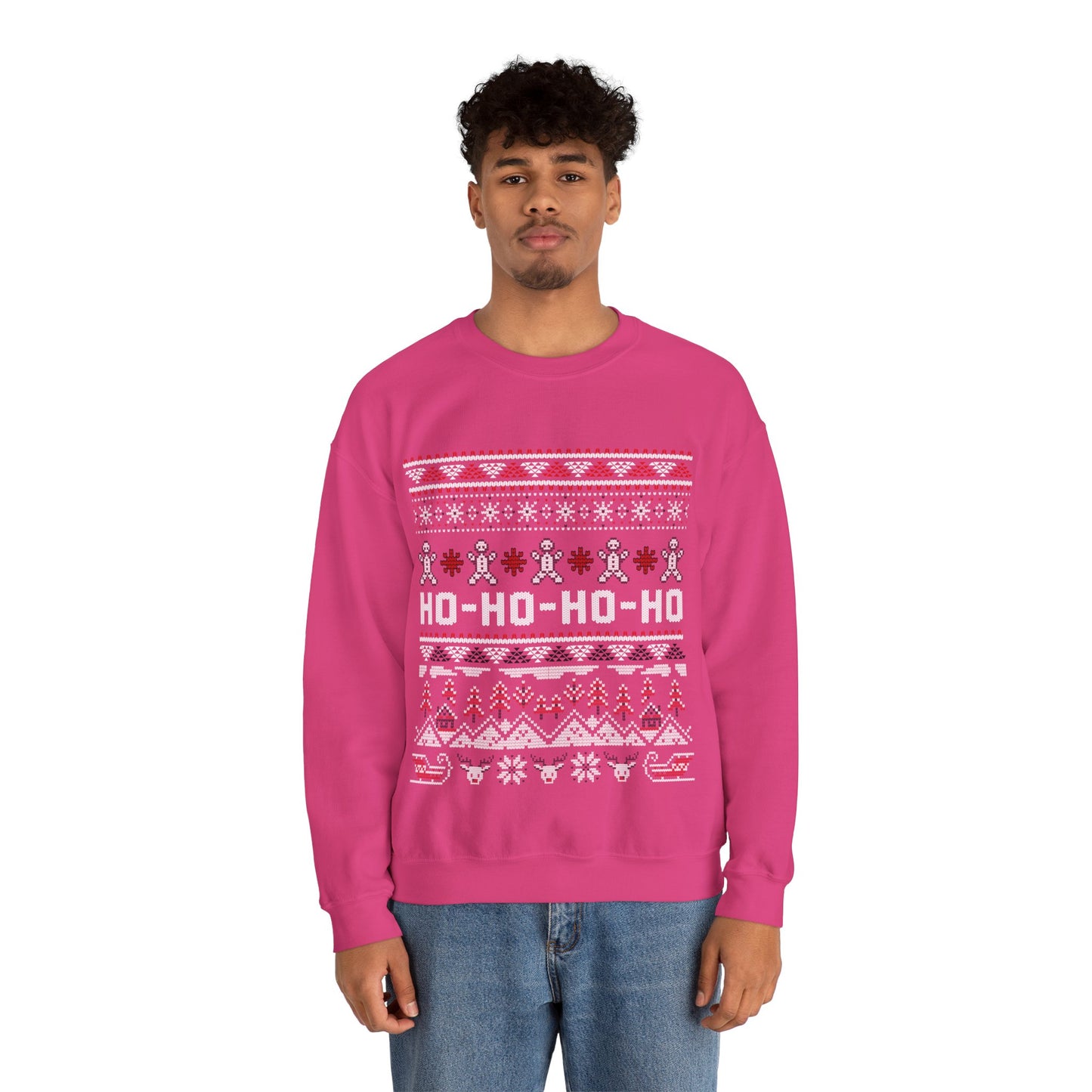 Ho-Ho-Ho Christmas Jumper — Festive Christmas Ugly Sweater