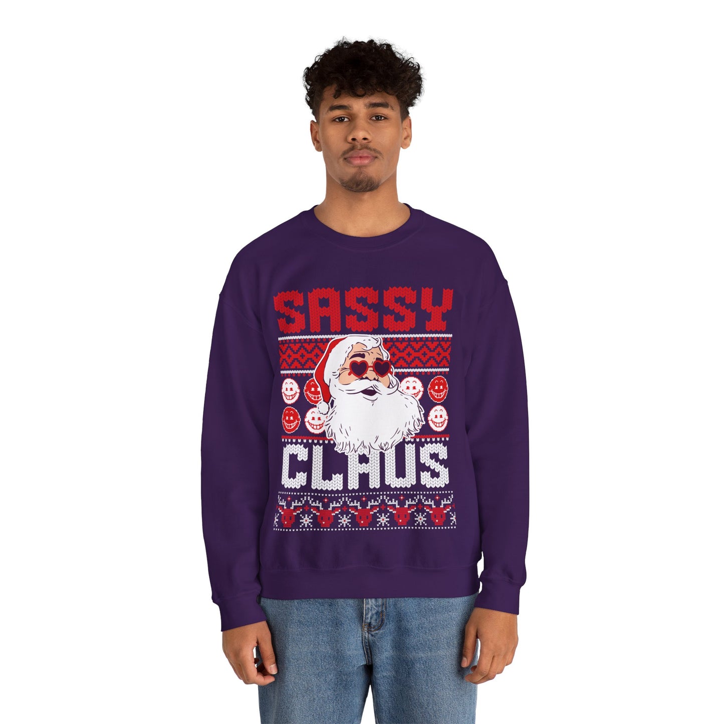 Sassy Claus Ugly Christmas Jumper