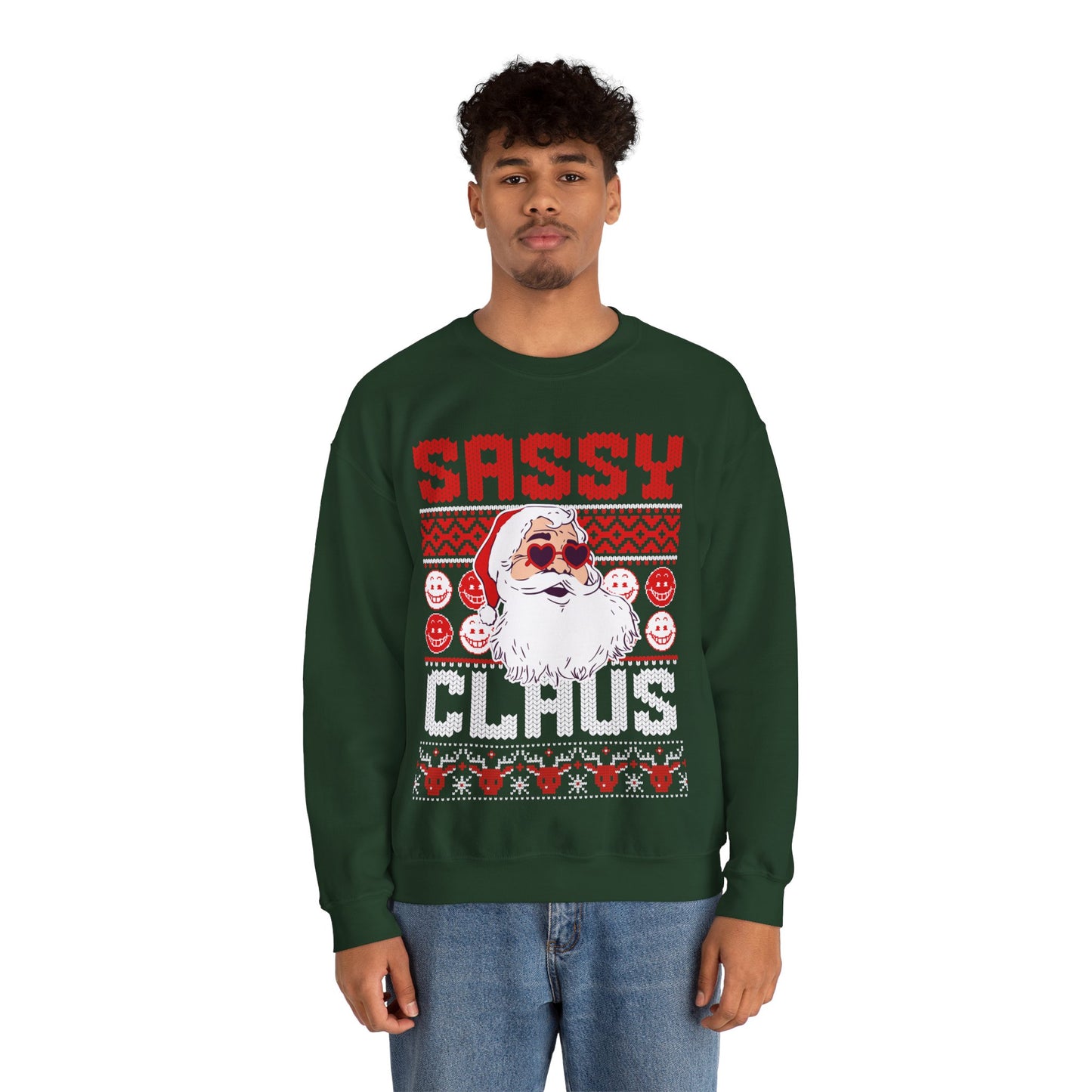 Sassy Claus Ugly Christmas Jumper