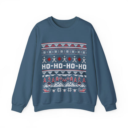 Ho-Ho-Ho Christmas Jumper — Festive Christmas Ugly Sweater