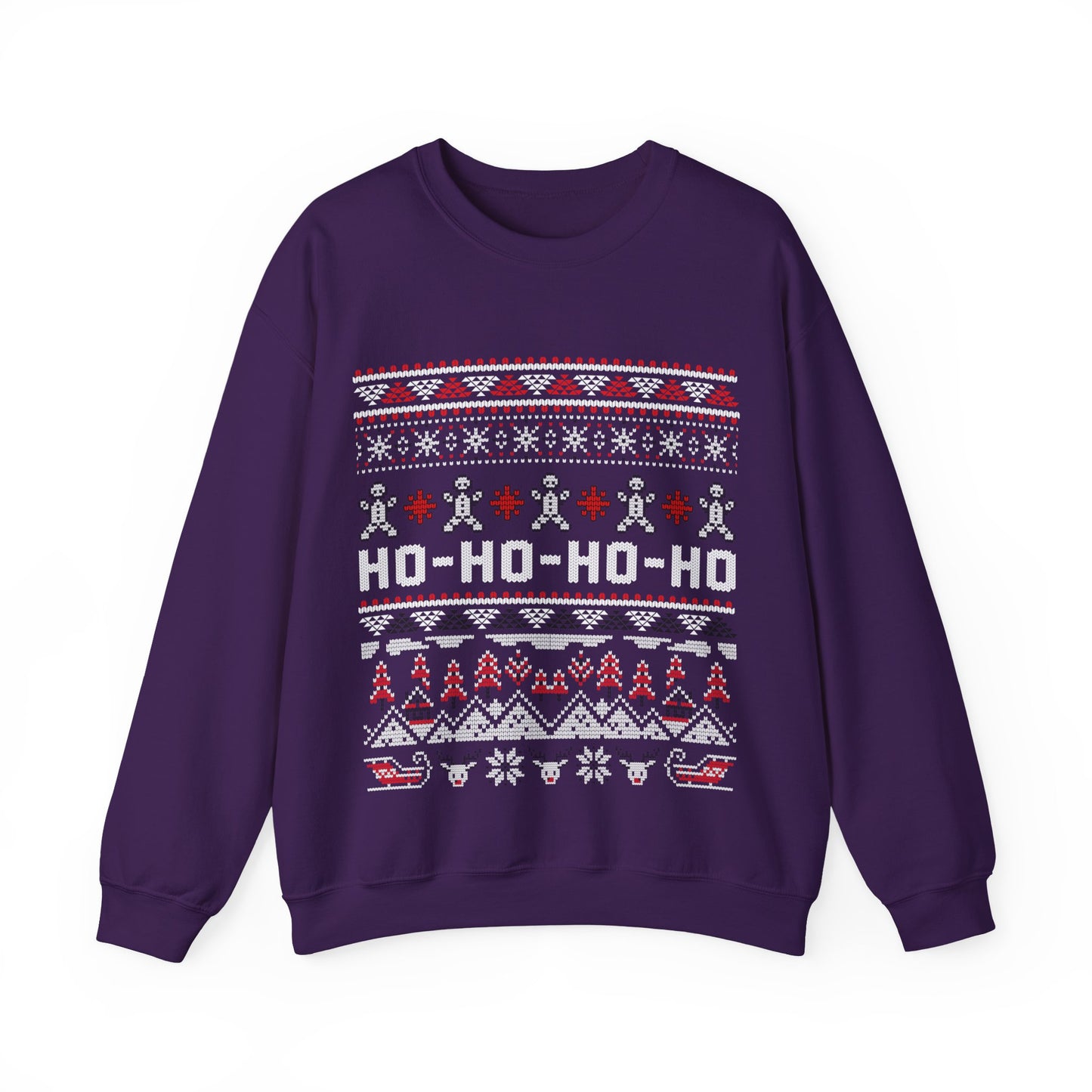 Ho-Ho-Ho Christmas Jumper — Festive Christmas Ugly Sweater