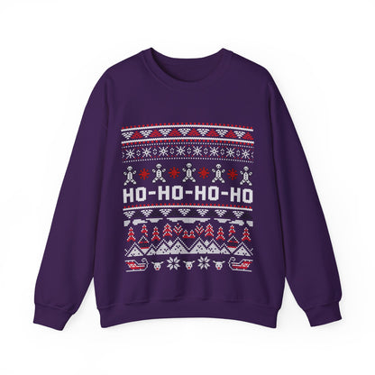 Ho-Ho-Ho Christmas Jumper — Festive Christmas Ugly Sweater