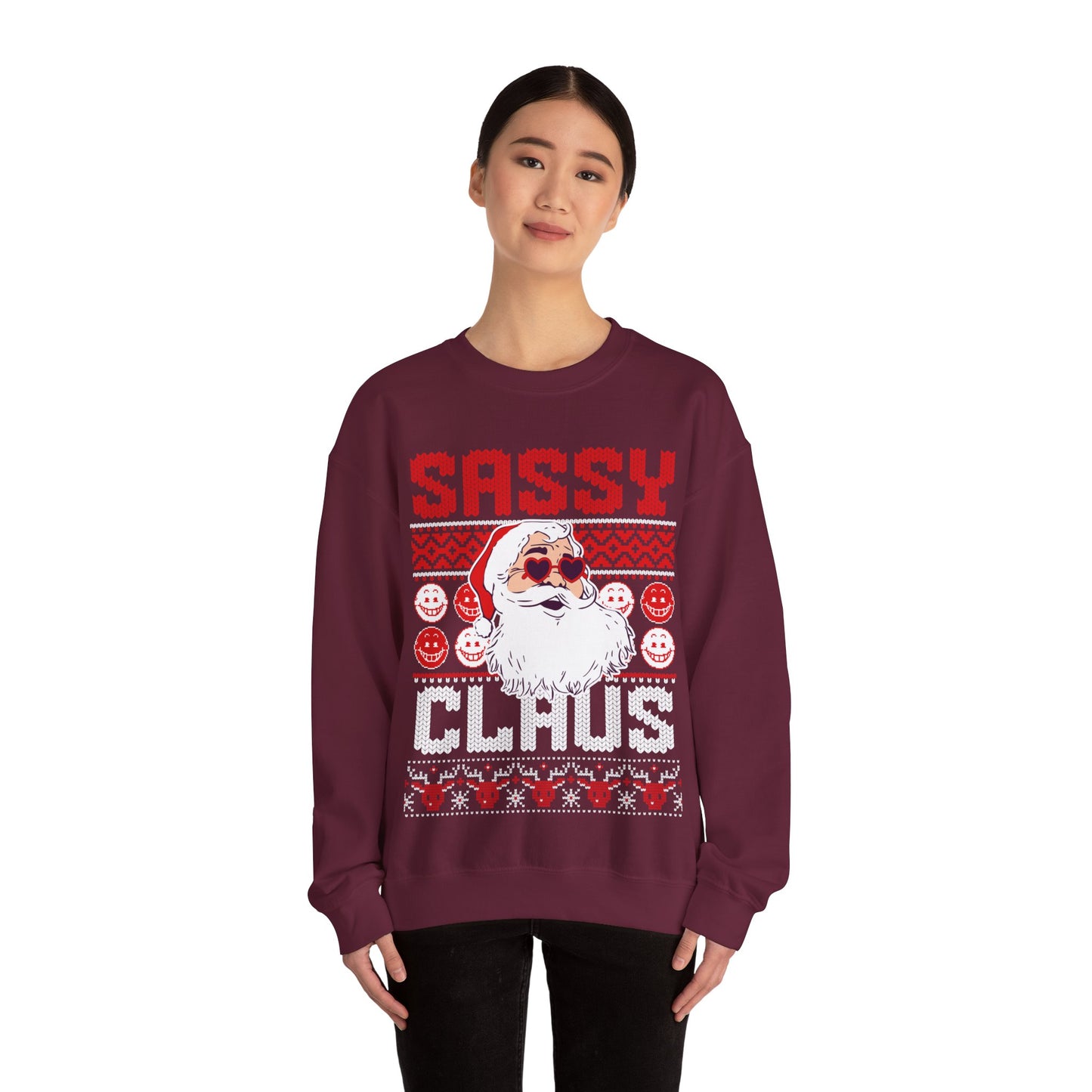 Sassy Claus Ugly Christmas Jumper