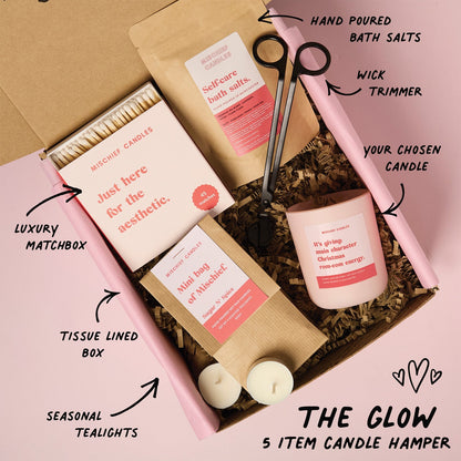 Christmas Candle Gift It’s Giving Main Character Christmas Rom-Com Energy