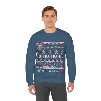 Ho-Ho-Ho Christmas Jumper — Festive Christmas Ugly Sweater