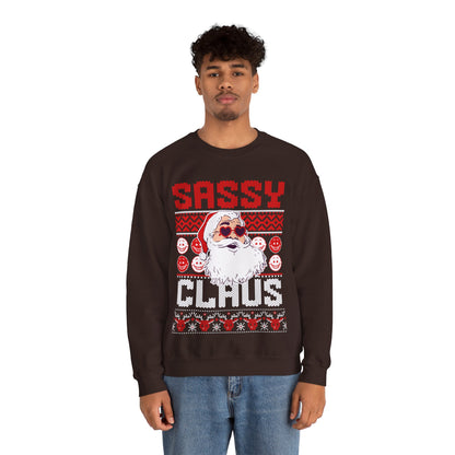 Sassy Claus Ugly Christmas Jumper