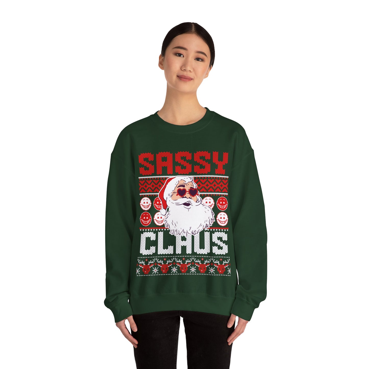 Sassy Claus Ugly Christmas Jumper