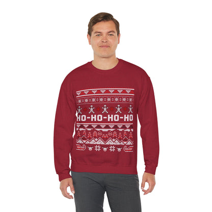 Ho-Ho-Ho Christmas Jumper — Festive Christmas Ugly Sweater