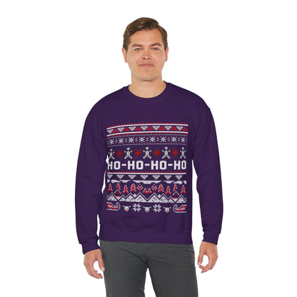Ho-Ho-Ho Christmas Jumper — Festive Christmas Ugly Sweater
