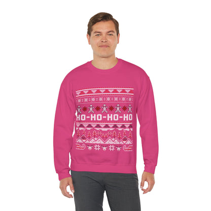 Ho-Ho-Ho Christmas Jumper — Festive Christmas Ugly Sweater