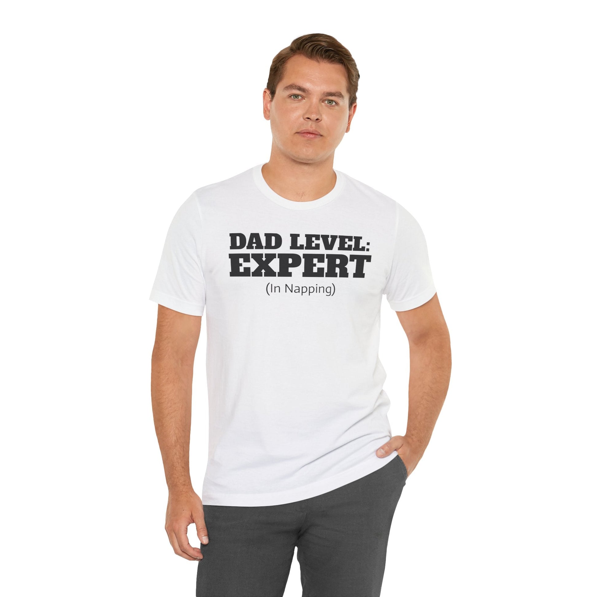 Dad Level: Expert (At Napping) T-Shirt - Gift Runner