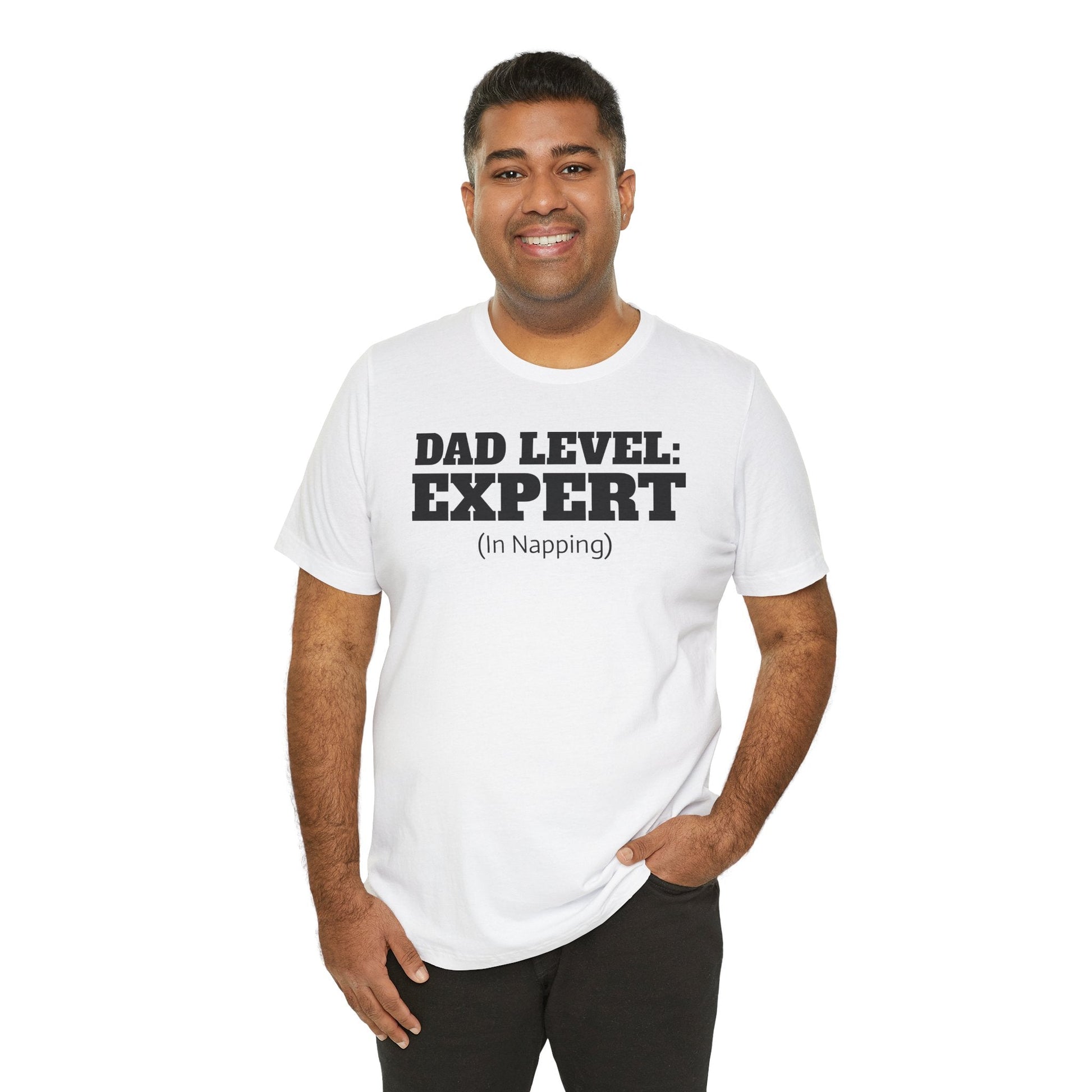 Dad Level: Expert (At Napping) T-Shirt - Gift Runner