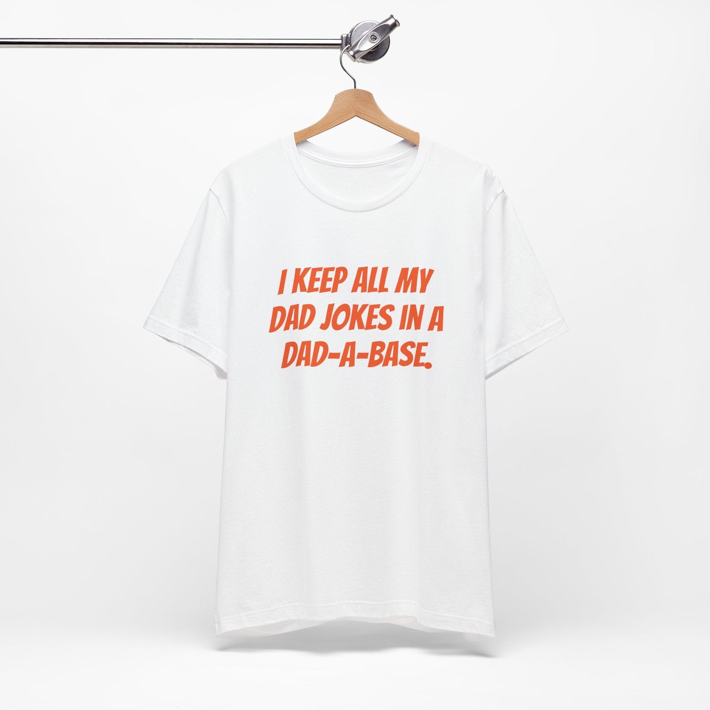 I Keep All My Dad Jokes in a Dad - a - Base T-Shirt - Gift Runner