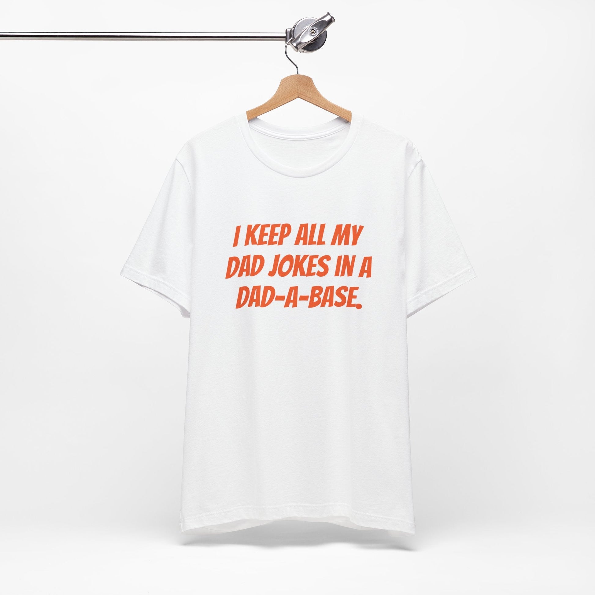 I Keep All My Dad Jokes in a Dad - a - Base T-Shirt - Gift Runner