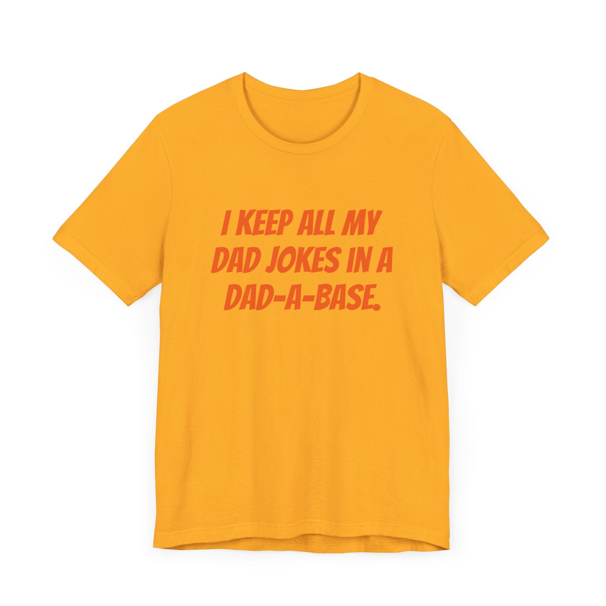 I Keep All My Dad Jokes in a Dad - a - Base T-Shirt - Gift Runner