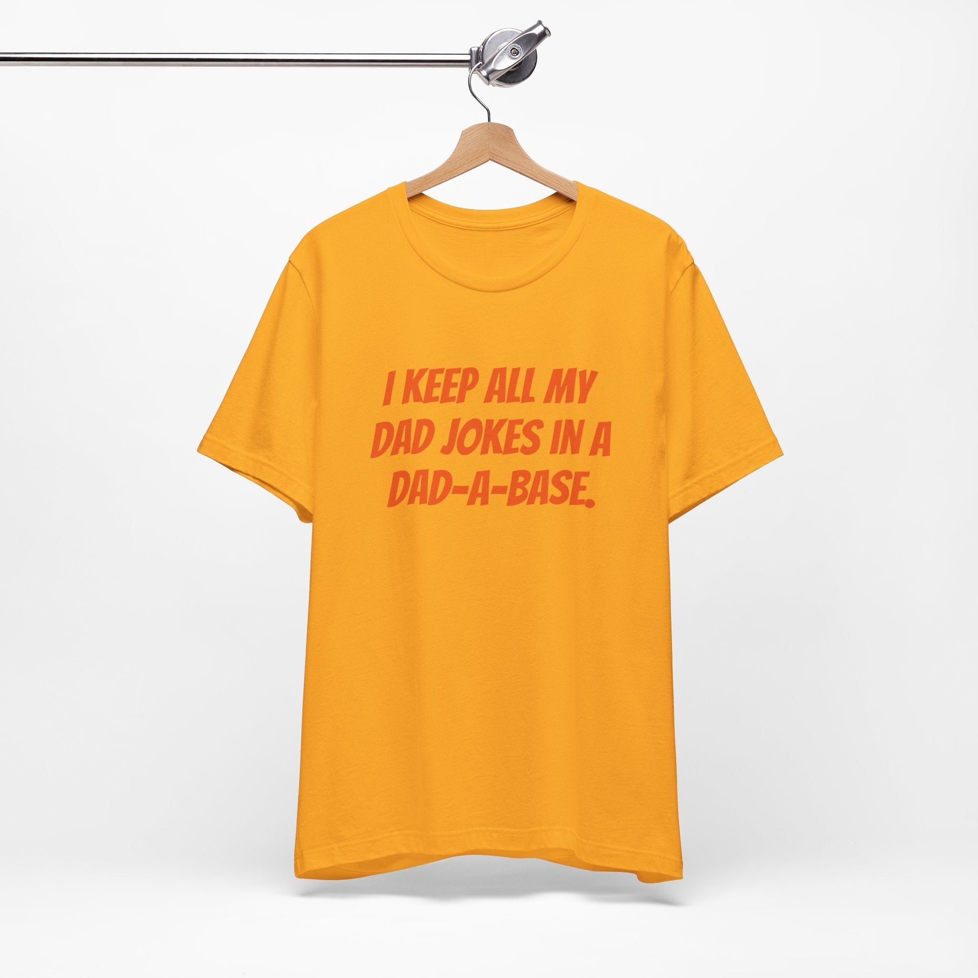 I Keep All My Dad Jokes in a Dad - a - Base T-Shirt - Gift Runner