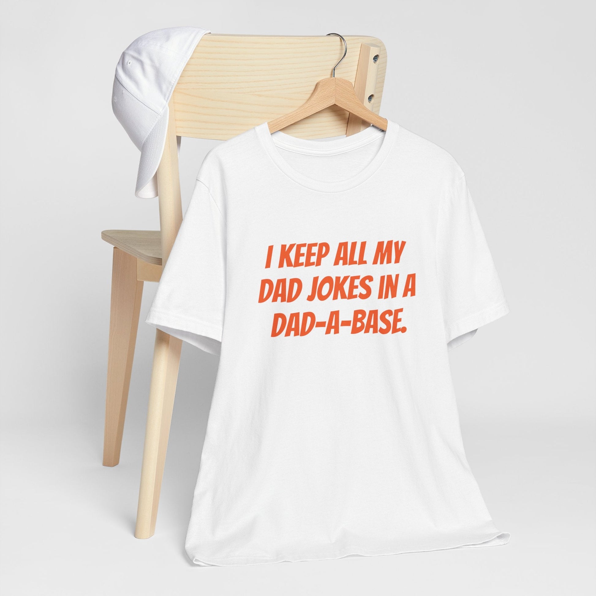 I Keep All My Dad Jokes in a Dad - a - Base T-Shirt - Gift Runner