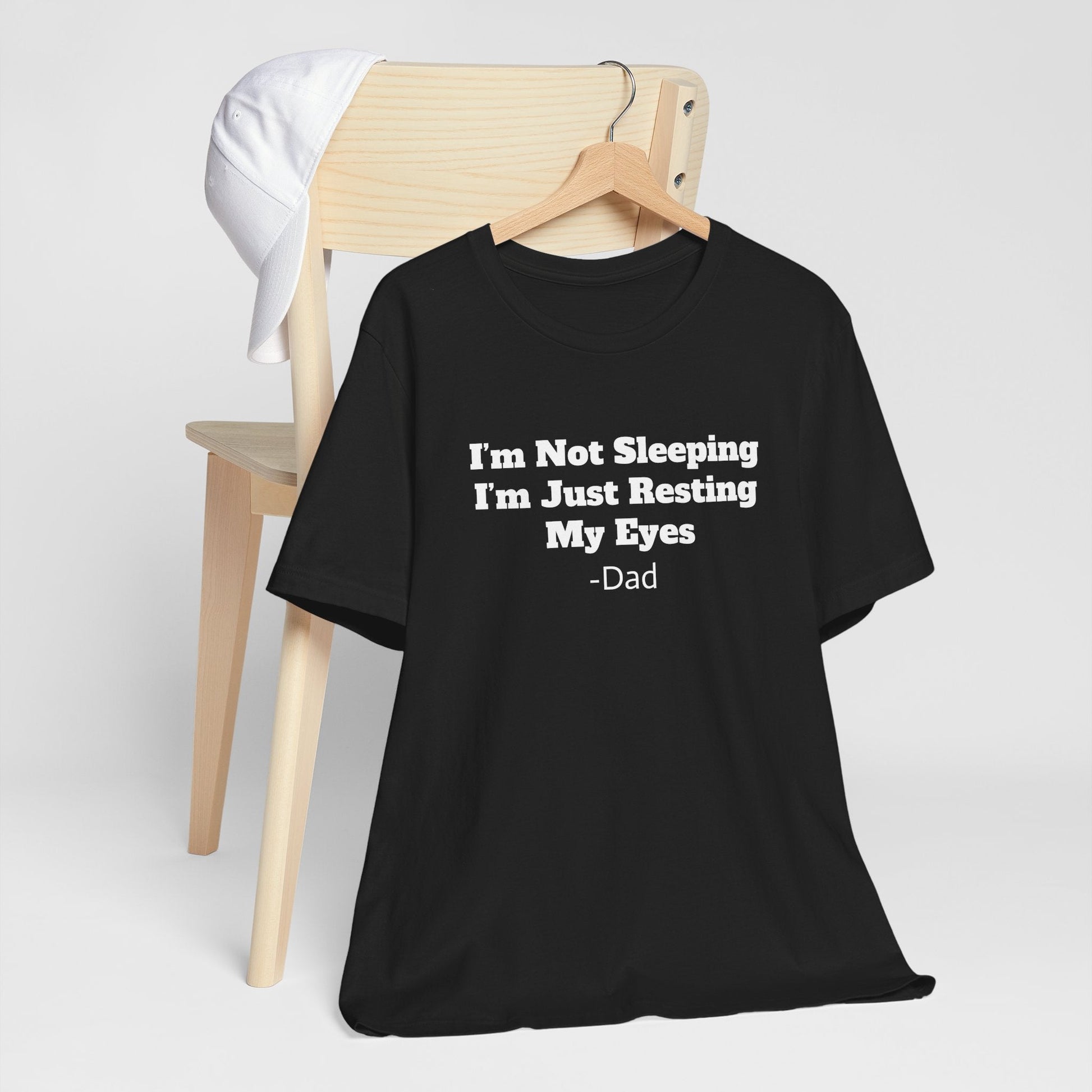 I'm Not Sleeping I'm Just Resting My Eyes - T-Shirt - Gift Runner